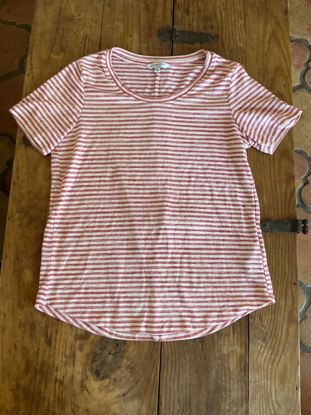 Liverpool Los Angeles striped top